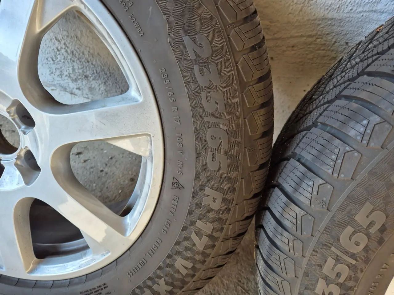 Billede 3 - Alufælge med vinterdæk- passer bla. til Audi Q5