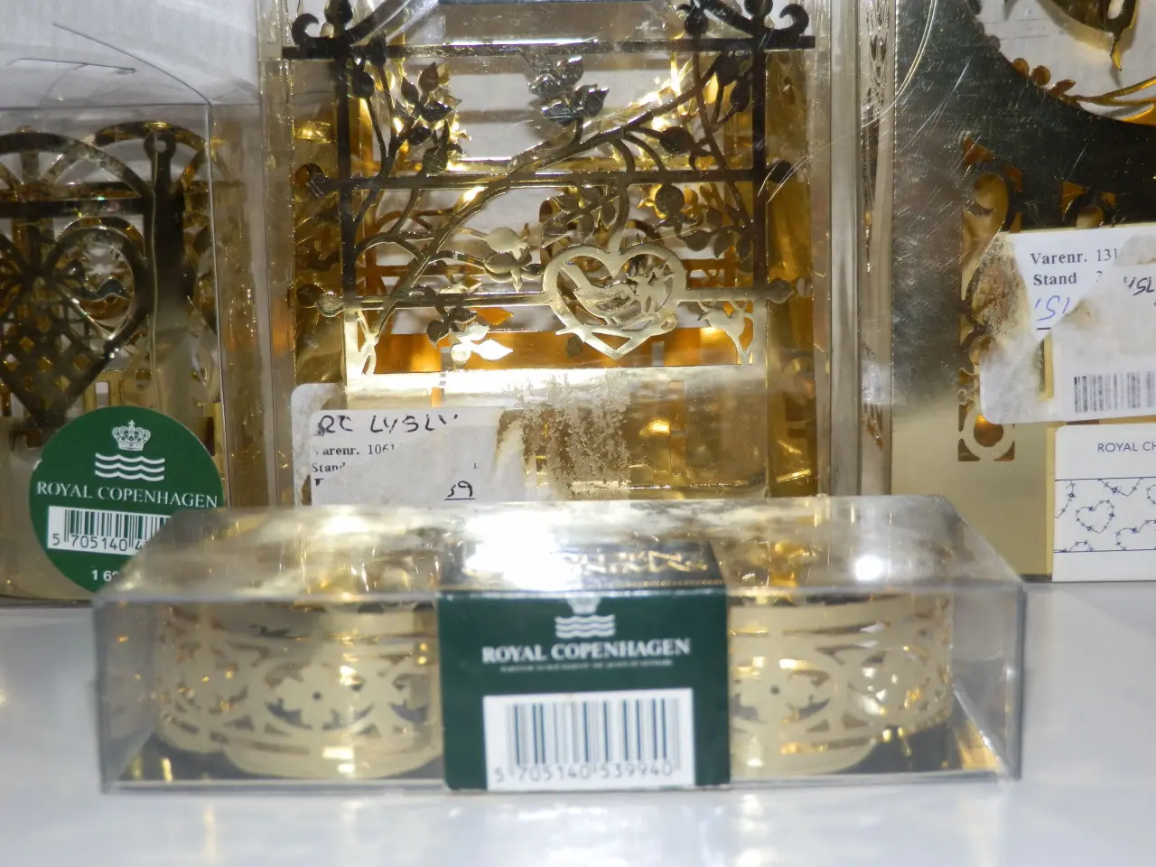 Billede 5 - Royal Copenhagen, Golden Christmas julepynt