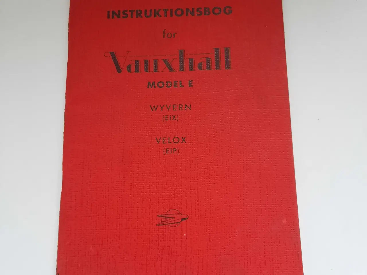 Billede 1 - Instruktionsbog Vauxhall Model