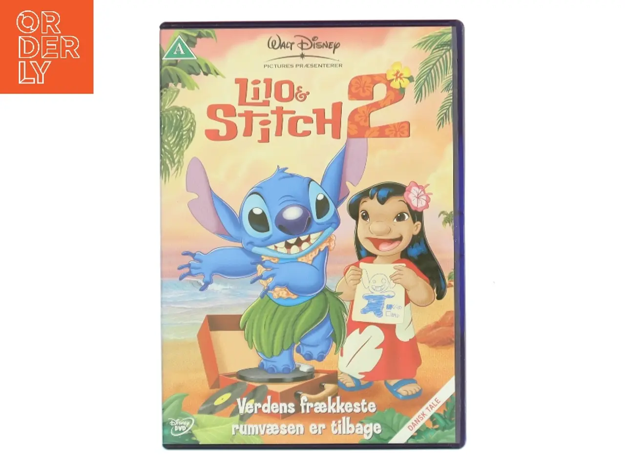 Billede 1 - Lilo & Stitch 2 med Tegnefilmfigurerne Lilo og Stitch samt øvrige figurer fra Lilo & Stitch-universet (DVD)