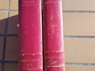 Dansk husmoder leksikon Bind 1-2 samlet 50Kr