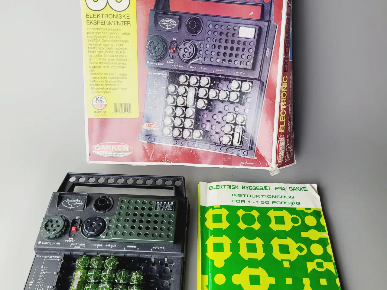 Billede 1 - Vintage Gakken Elektronik Eksperimentsæt 56 Forsøg