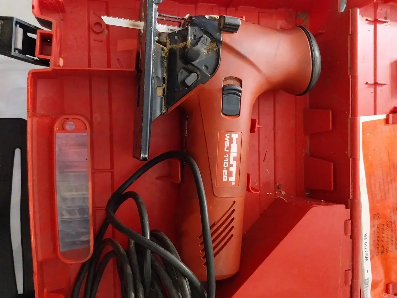Billede 1 - Hilti stiksav med kasse