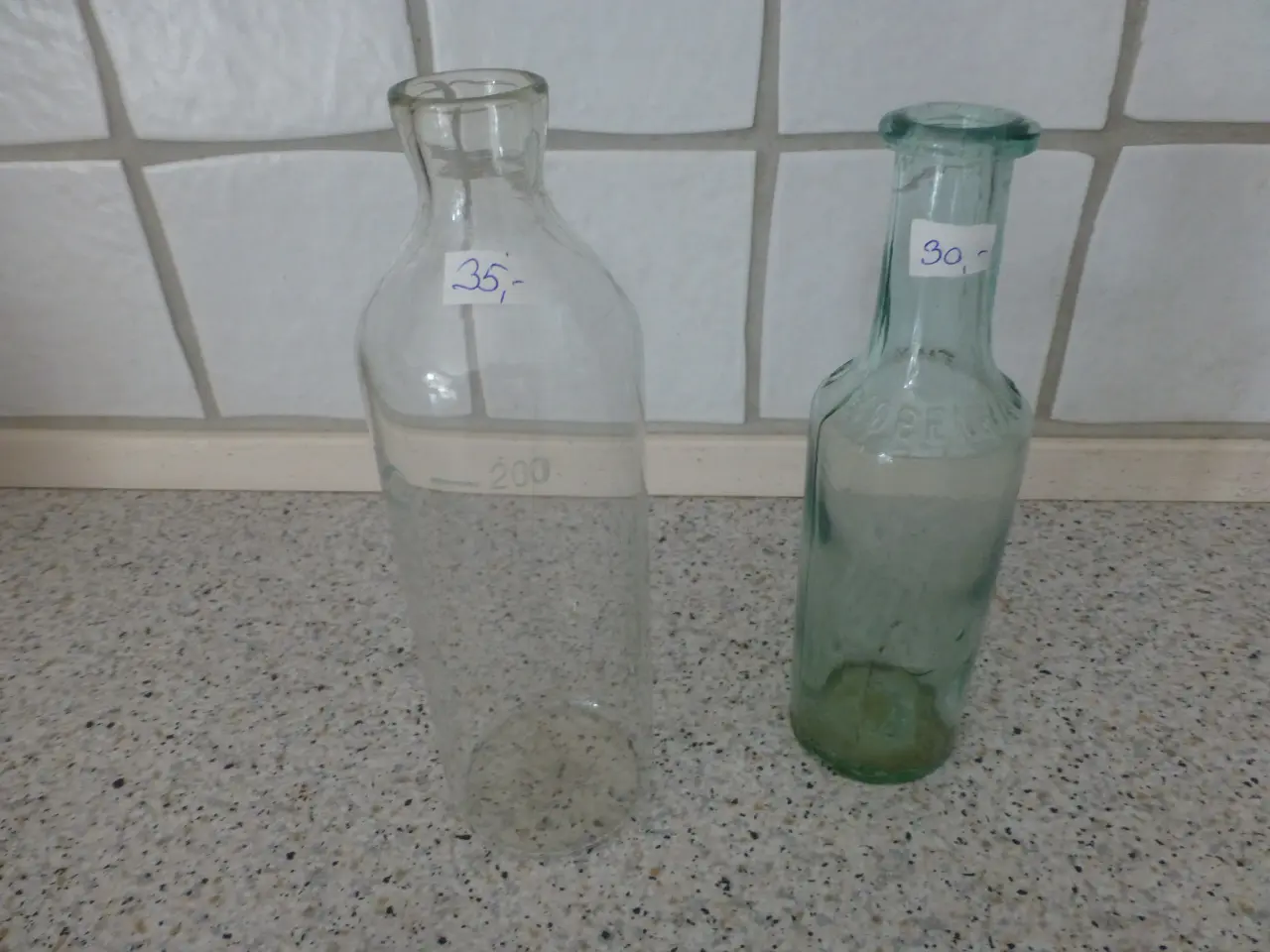 Billede 1 - Gl Flasker Glas Jena`er+ TH Rich