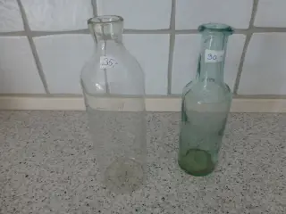 Gl Flasker Glas Jena`er+ TH Rich