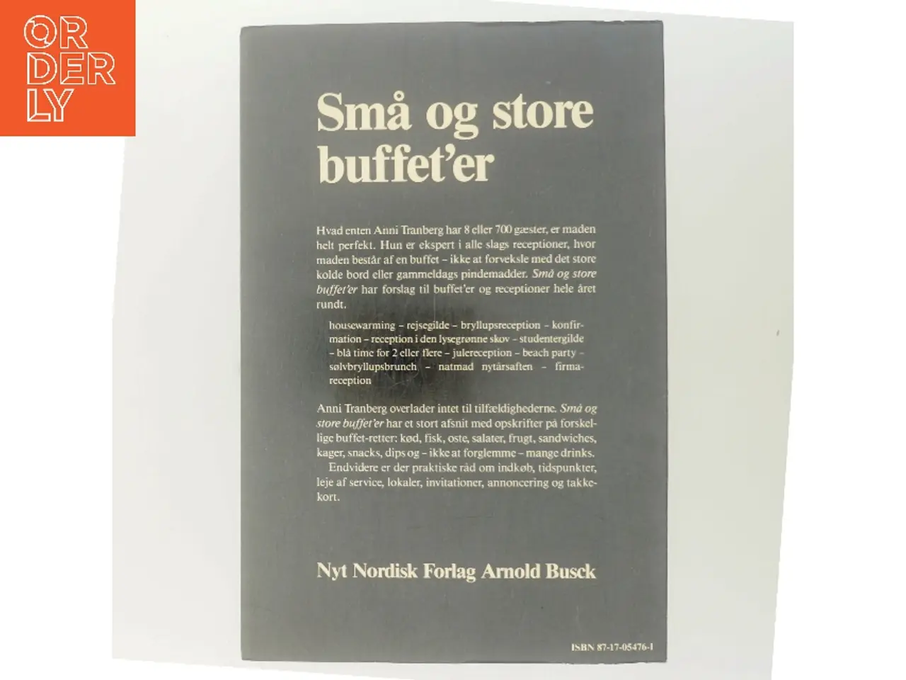 Billede 3 - Små og store buffet'er af Anni Tranberg (Bog)