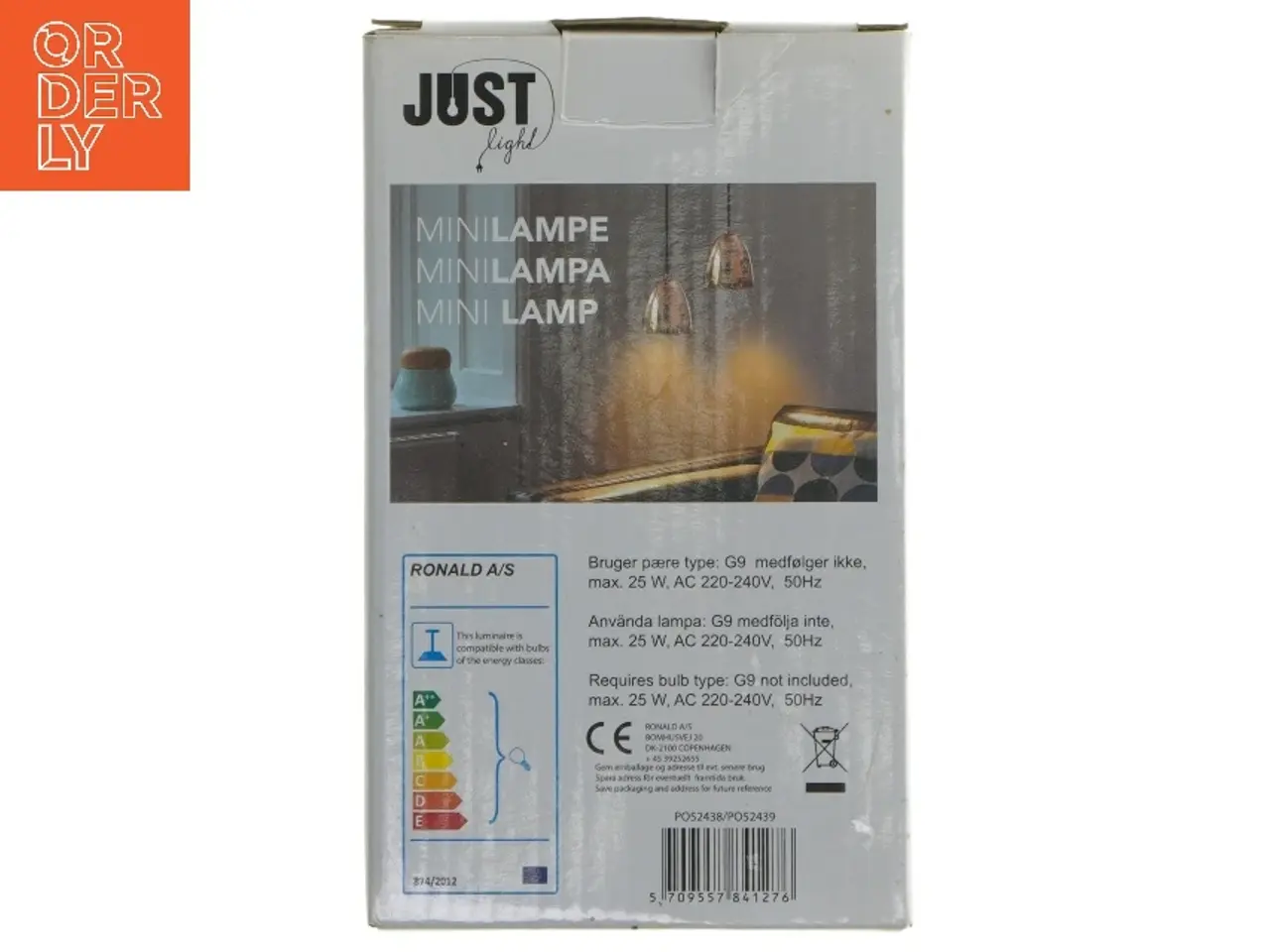 Billede 3 - Mini pendel lampe fra Just Light (str. 10 cm)