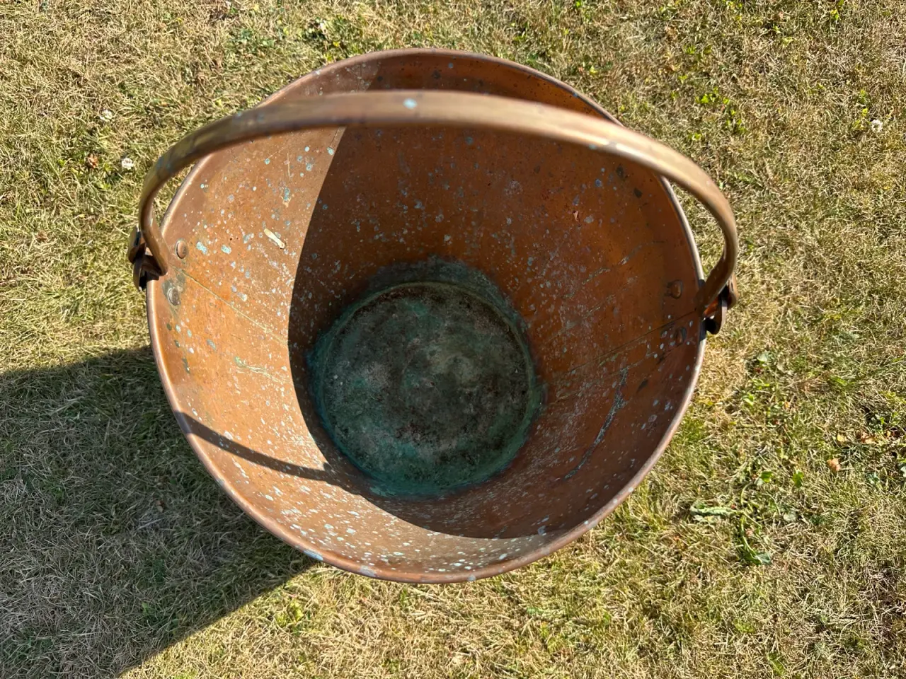 Billede 4 - Vintage kobber spand