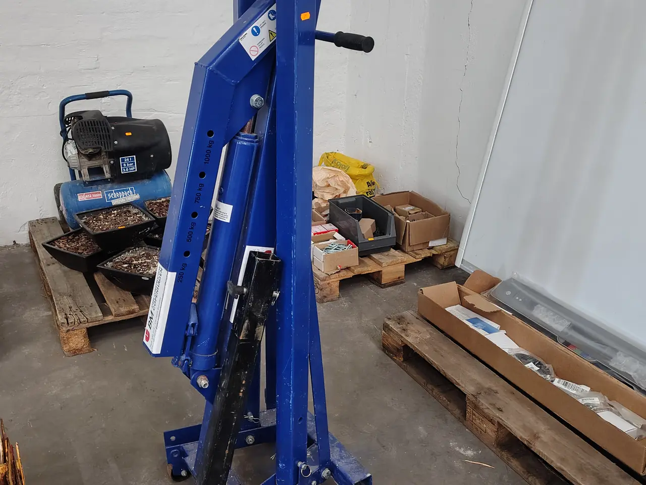 Billede 1 - Motorkran, hydraulisk