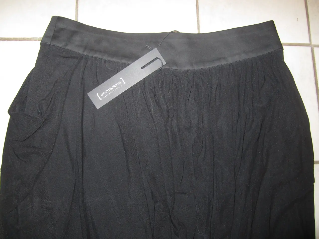 Billede 2 - Nederdel m Draperet Chiffon