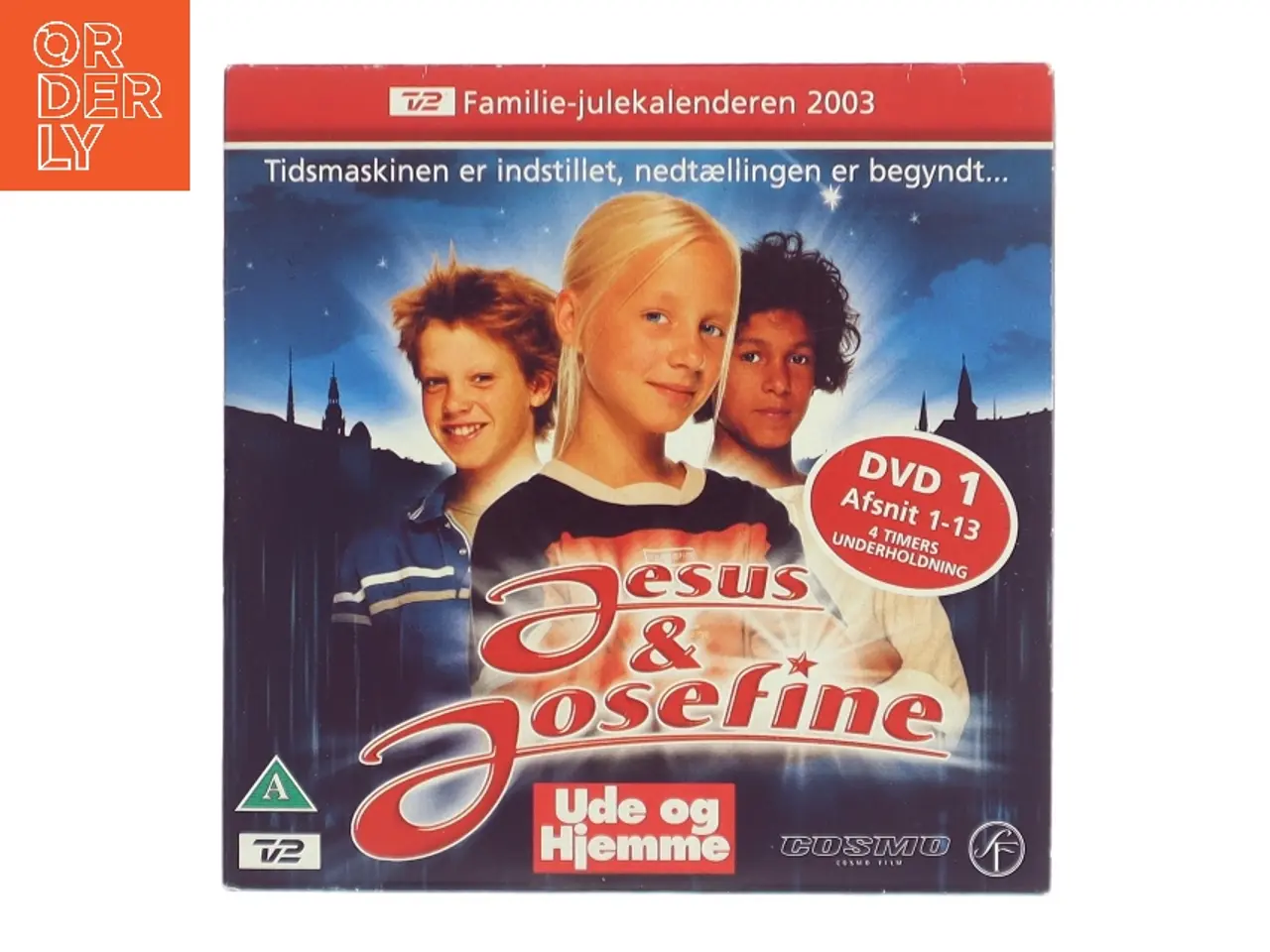Billede 1 - Jesus & Josefine – Ude og Hjemme (DVD 1, afsnit 1-13) med Børneskuespillere fra Jesus & Josefine-julekalenderen (TV 2, 2003) (DVD)