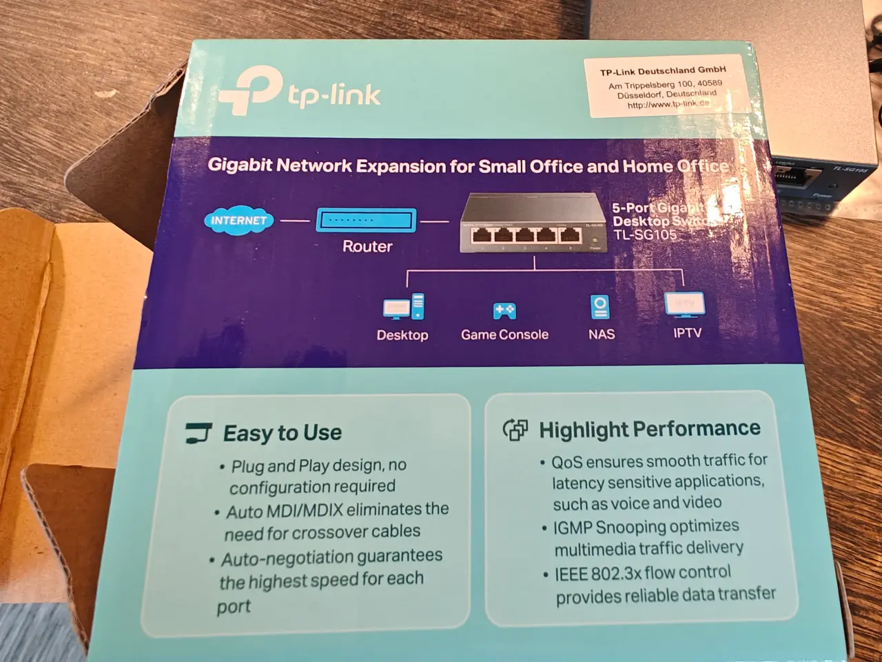 Billede 1 - 5-port Tp- link