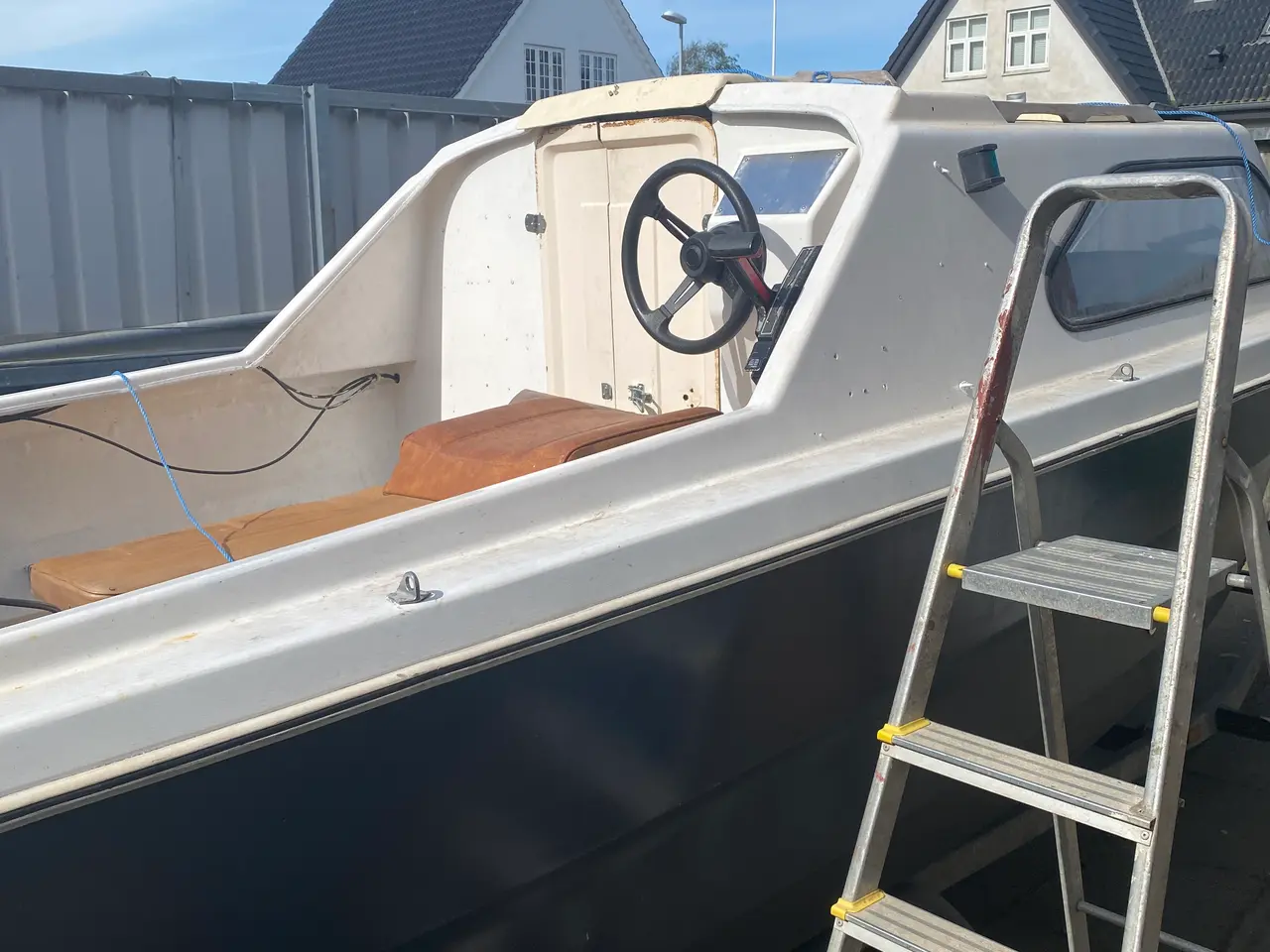 Billede 12 - Shetland 536 med 45 hk Mariner og trailer.