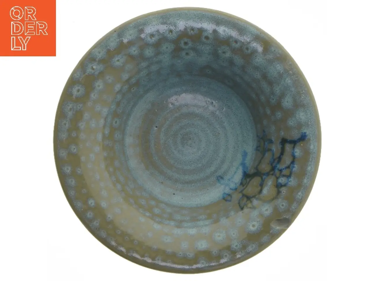 Billede 1 - Keramisk skål fra E. Hjorth (str. Ø 16 cm)