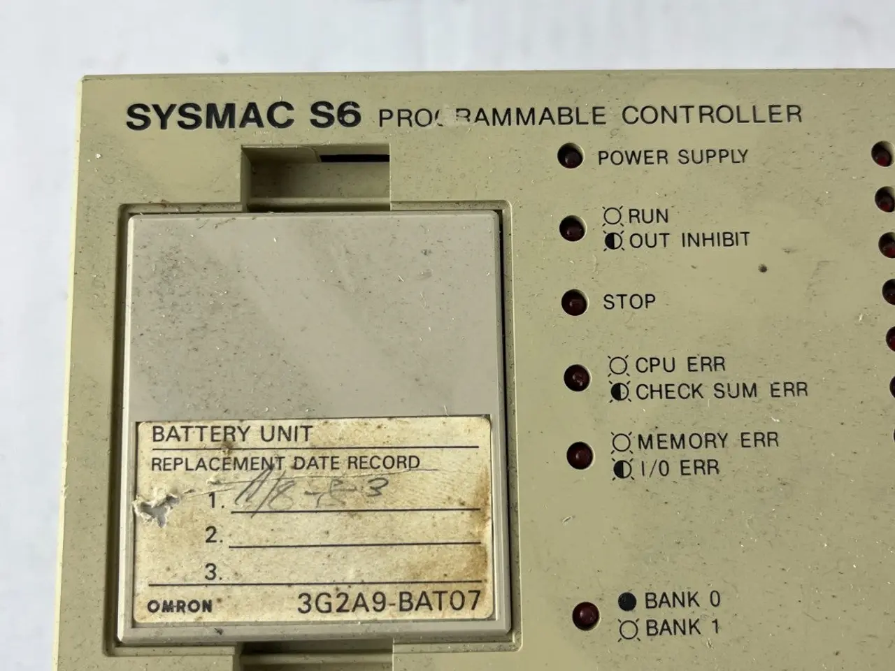 Billede 3 - Omron SYSMAC S6 3G2S6-CPU15 PLC-styring med I/O