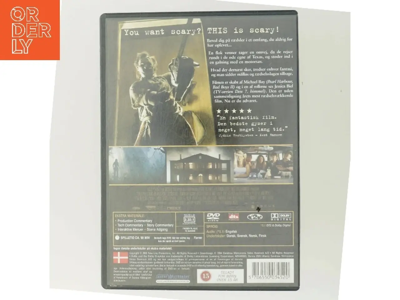 Billede 3 - The Texas Chainsaw Massacre med Jessica Biel (DVD)