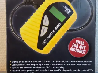 Auto Tecnik OBD2 Car Diagnostic Reader – helt ny