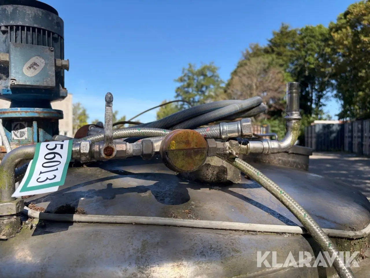 Billede 9 - Rustfri tank til mejeriprodukter 1000 Liter blandetank