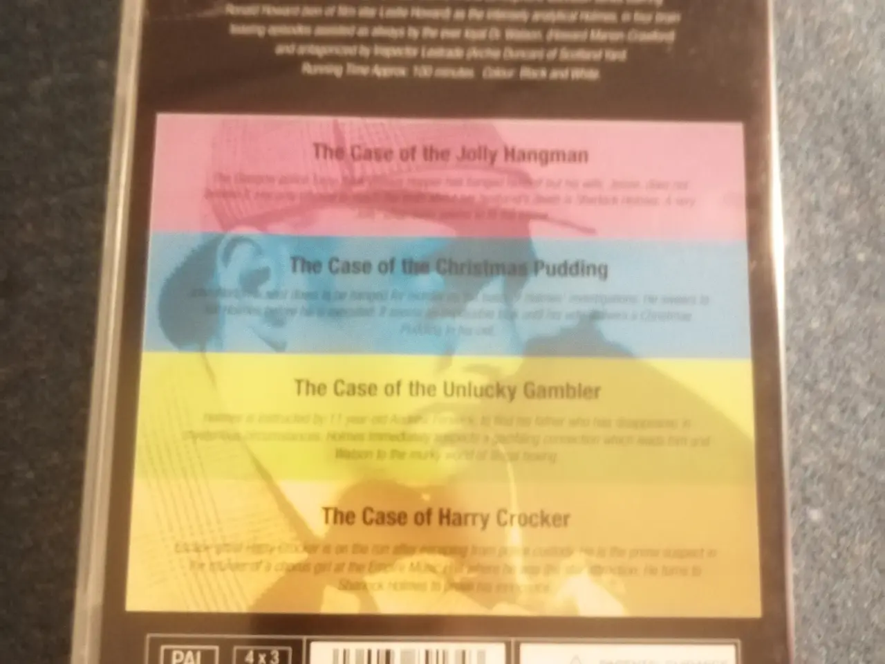 Billede 4 - 4 Classic Episodes of Sherlock Holmes vol 1+2