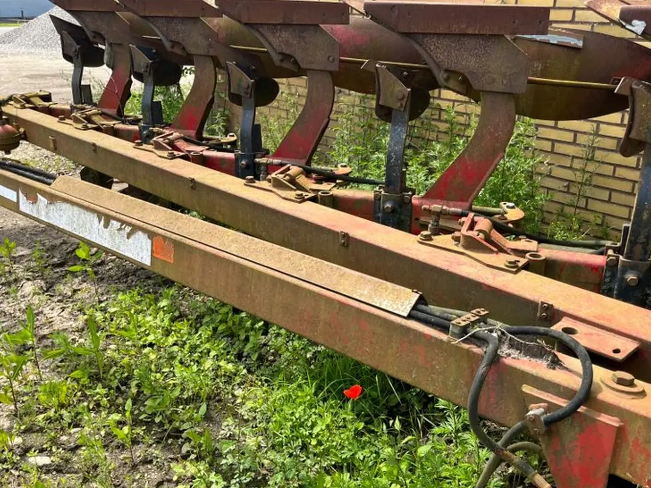 Billede 5 - Agrolux SRT 698 AX 6 furet halvbugseret plov