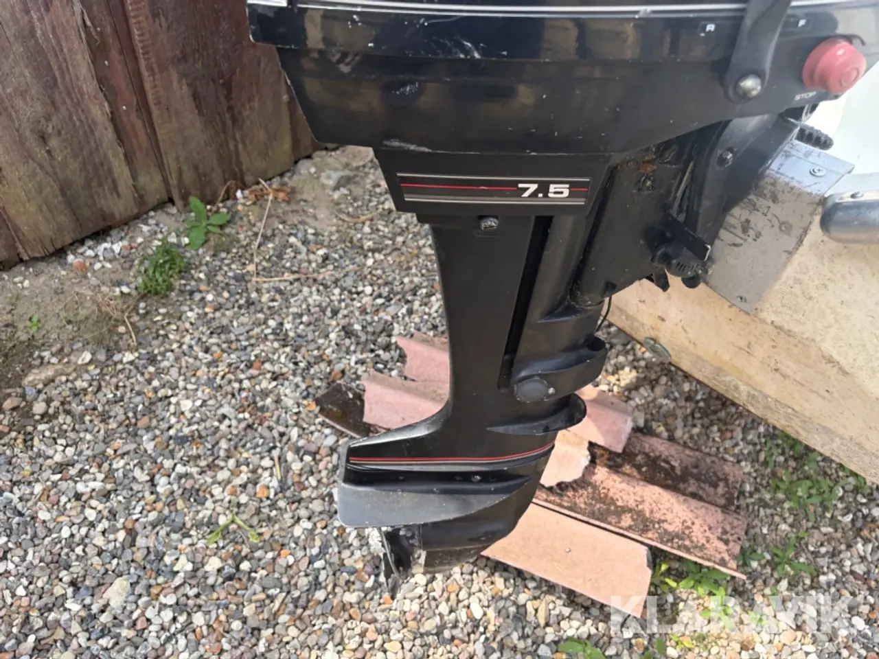 Billede 12 - Jolle Ryds-460 motor og vogn medfølger