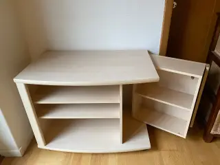 TV-modul, ahorn, 1 sideskab.