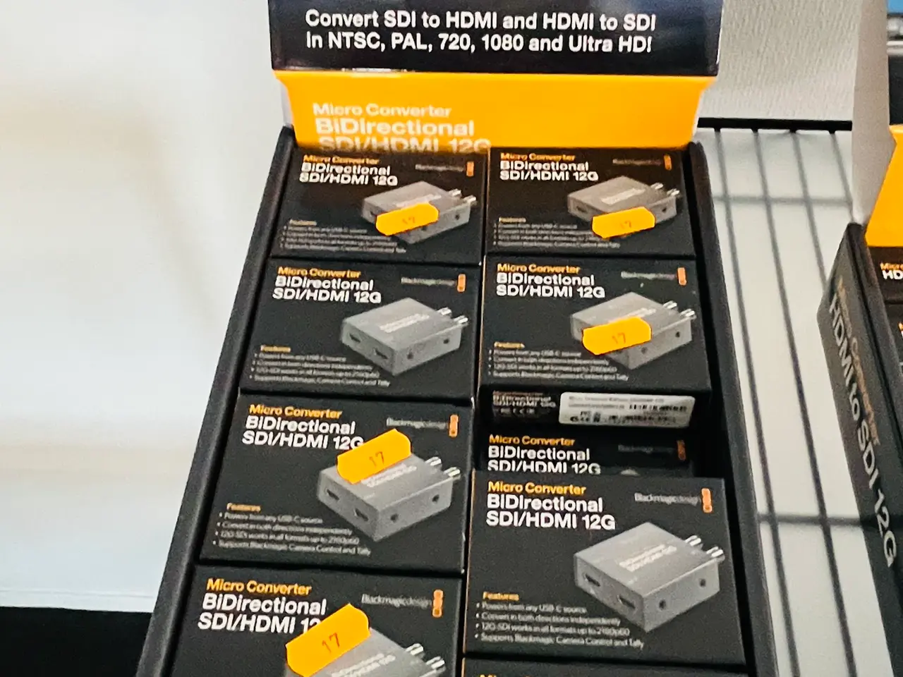 Billede 1 - 18 stk. Microconverter BLACKMAGIC BiDirectional SDI/HDMI 12G