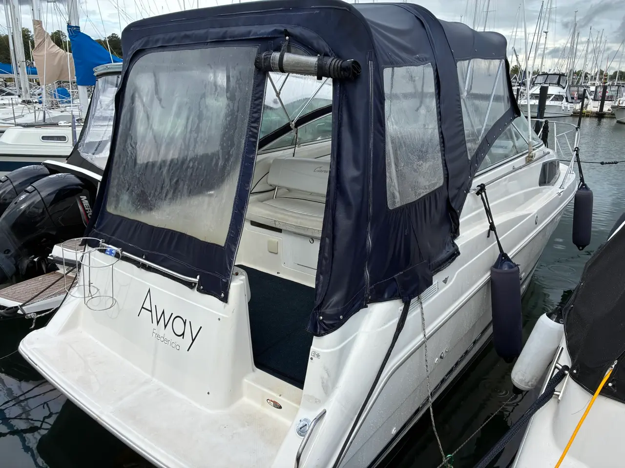 Billede 2 - Bayliner 2655 Ciera, ferkvandskølet og bovpropel