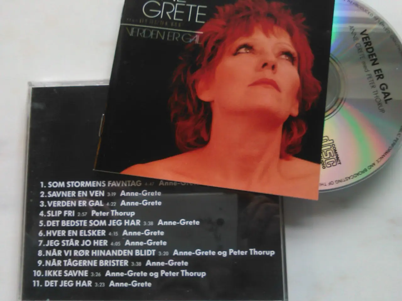 Billede 3 - ANNE GRETE: 2 CD'er – stk. 25 kr.