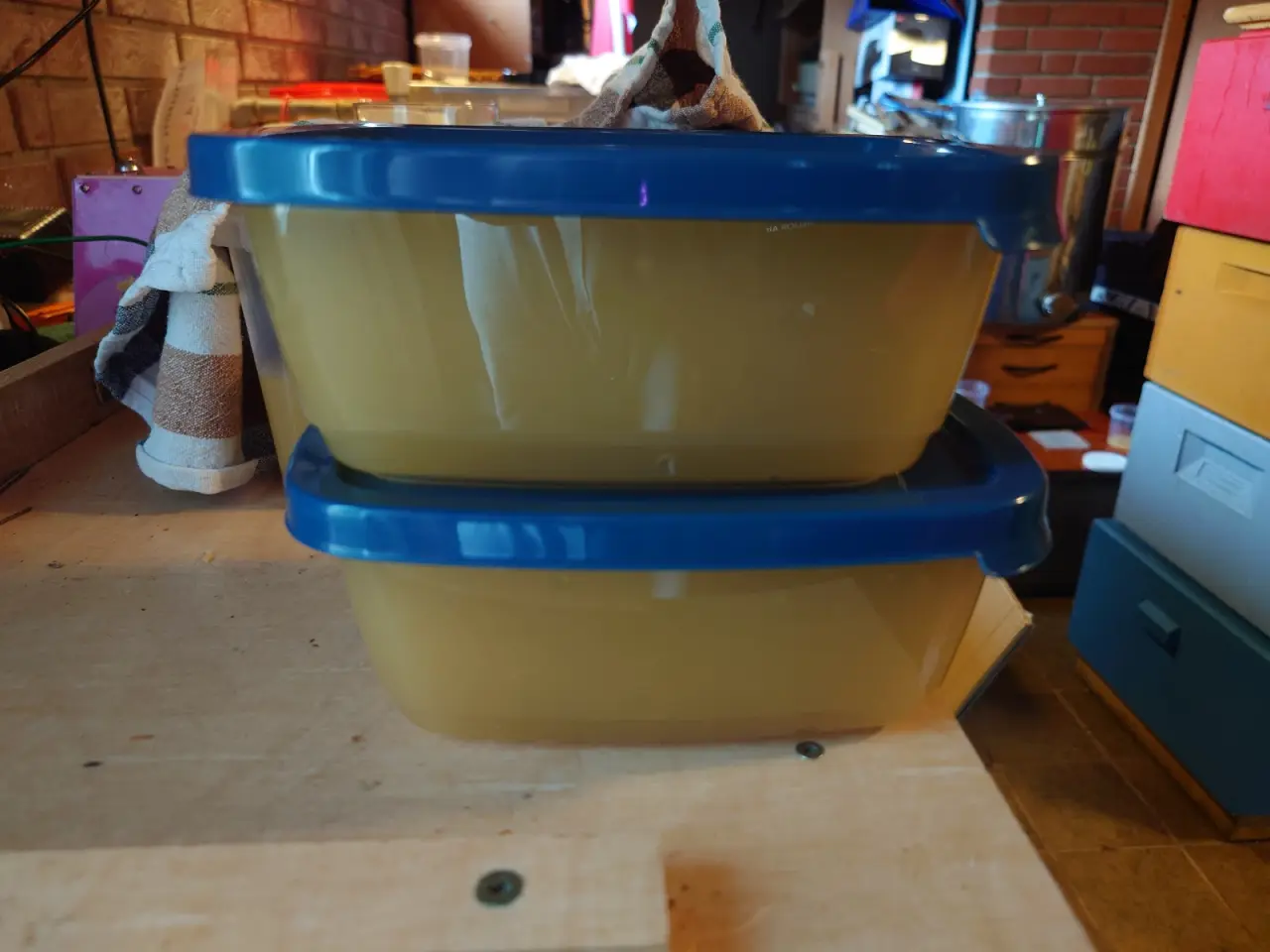 Billede 5 - 🍯 Ny slynget, flydende honning til salg!🐝i spand