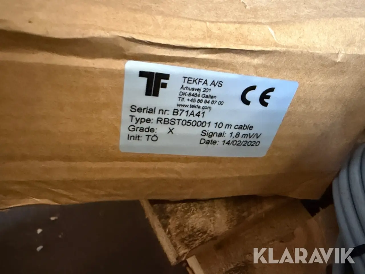 Billede 8 - Lot - ubrugte vejeceller - 1 palle