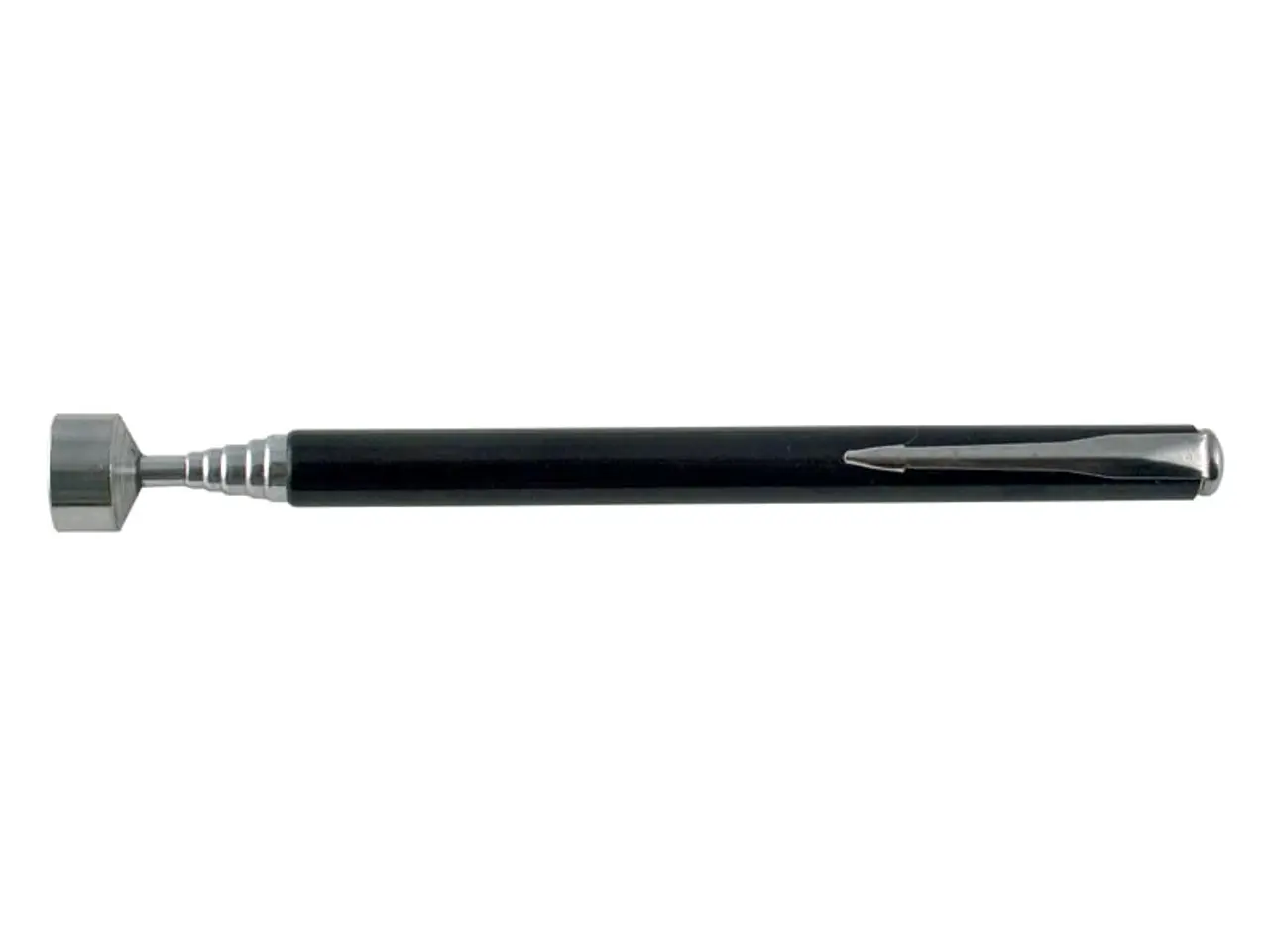 Billede 1 - Teleskop magnet Ø14 mm hoved med lommeclips L=130-625 mm (18,5 N)