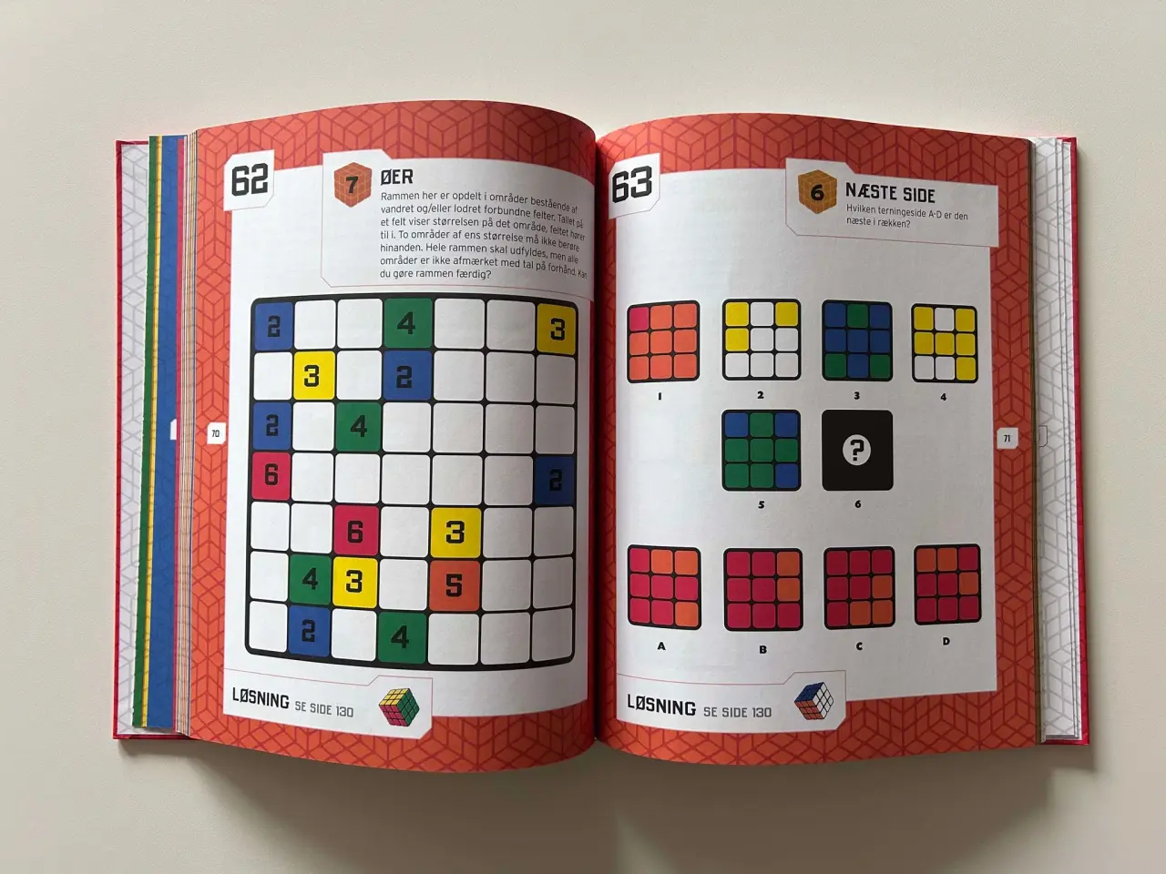Billede 2 - Bog; 'Rubik's hjernegymnastik'