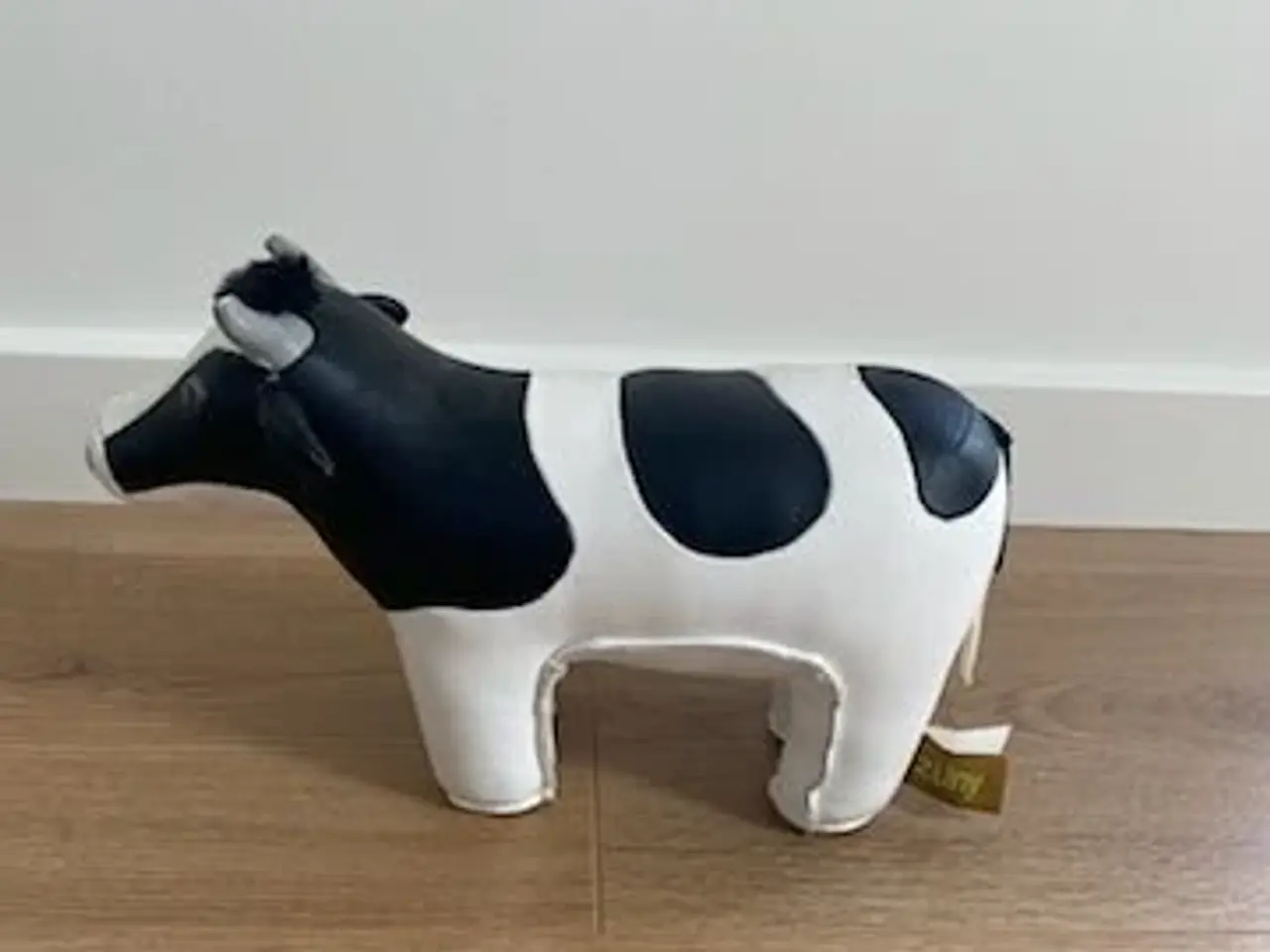 Billede 2 - Dørestopper af læder ko