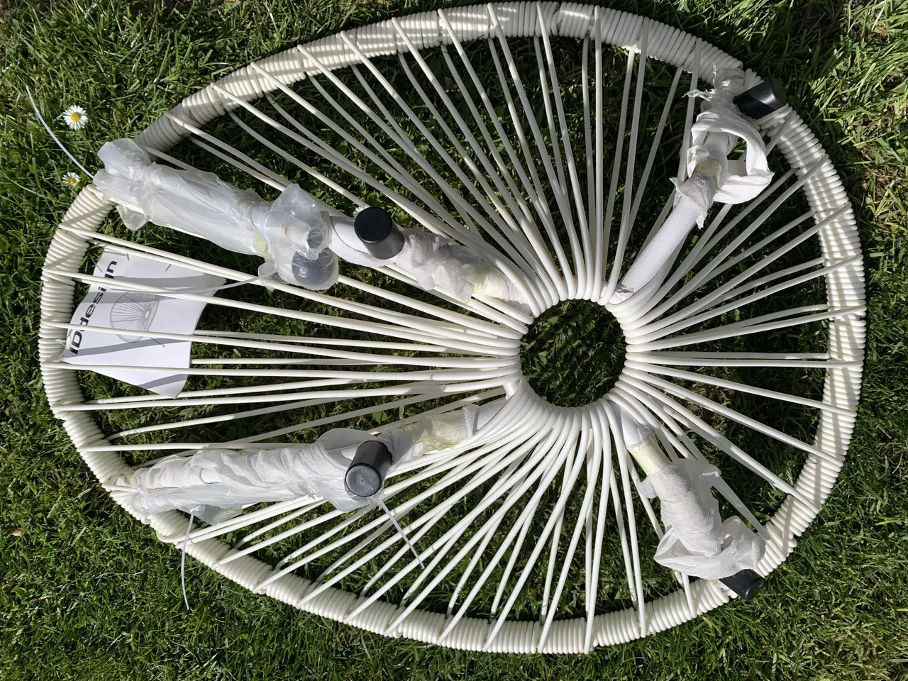 Billede 9 - 8 stk. flotte hvide IDdesign string loungestole – 