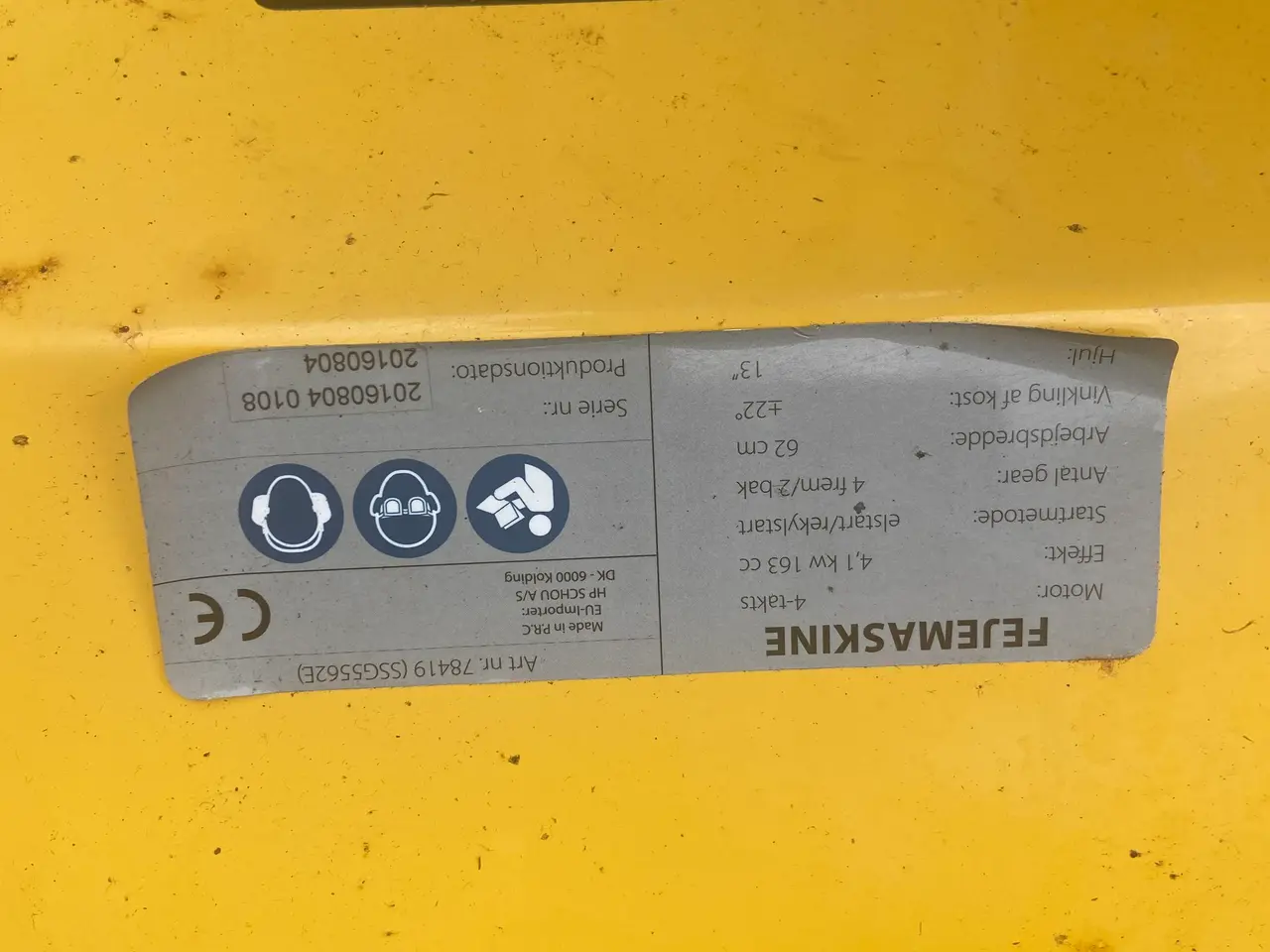 Billede 11 - Texas fejemaskine Loncin benzinmotor og el start