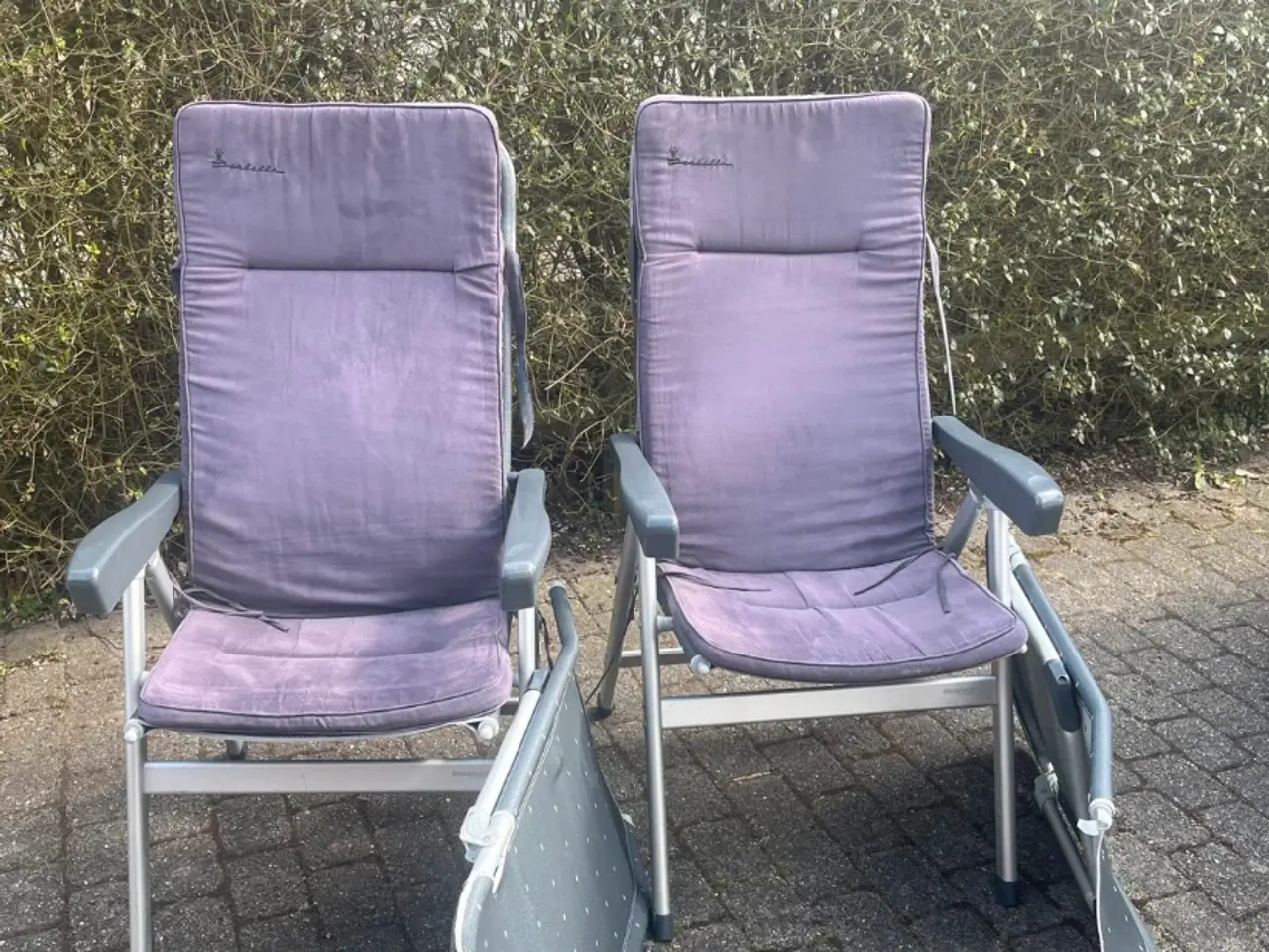 Billede 3 - Campingstole med fodstytte