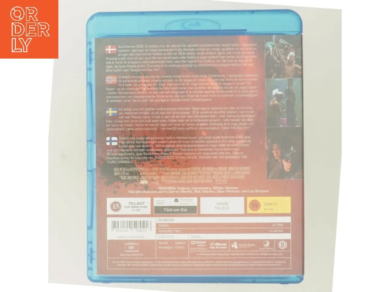 Billede 3 - Doomsday med Rhona Mitra (DVD)