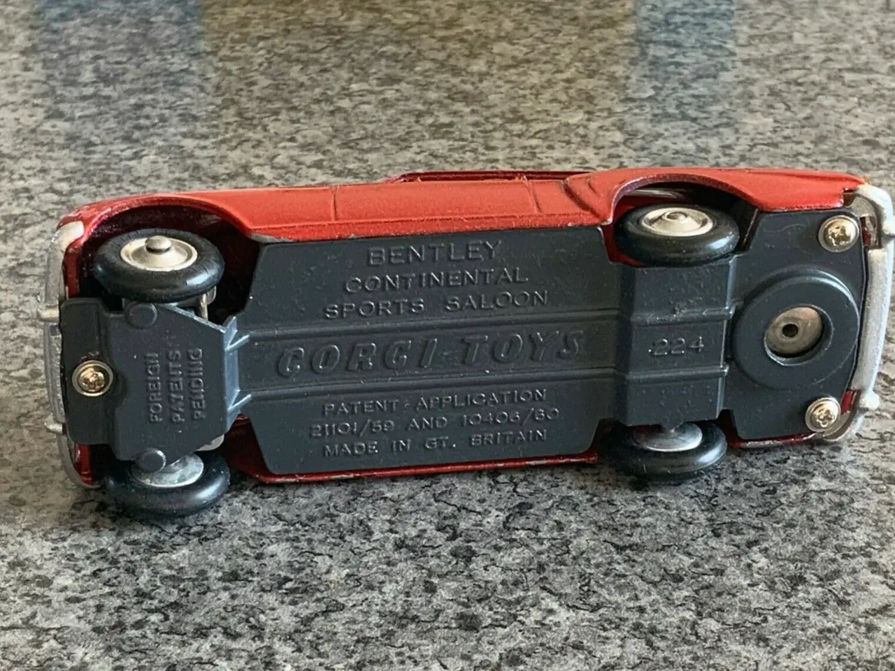 Billede 6 - Corgi Toys No. 224 Bentley Continental Saloon