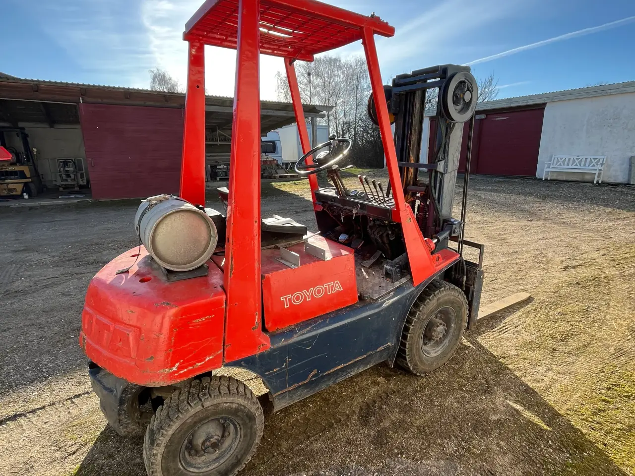 Billede 6 - Toyota FG20 gastruck med Triplex,gaffelflyt/sidesk
