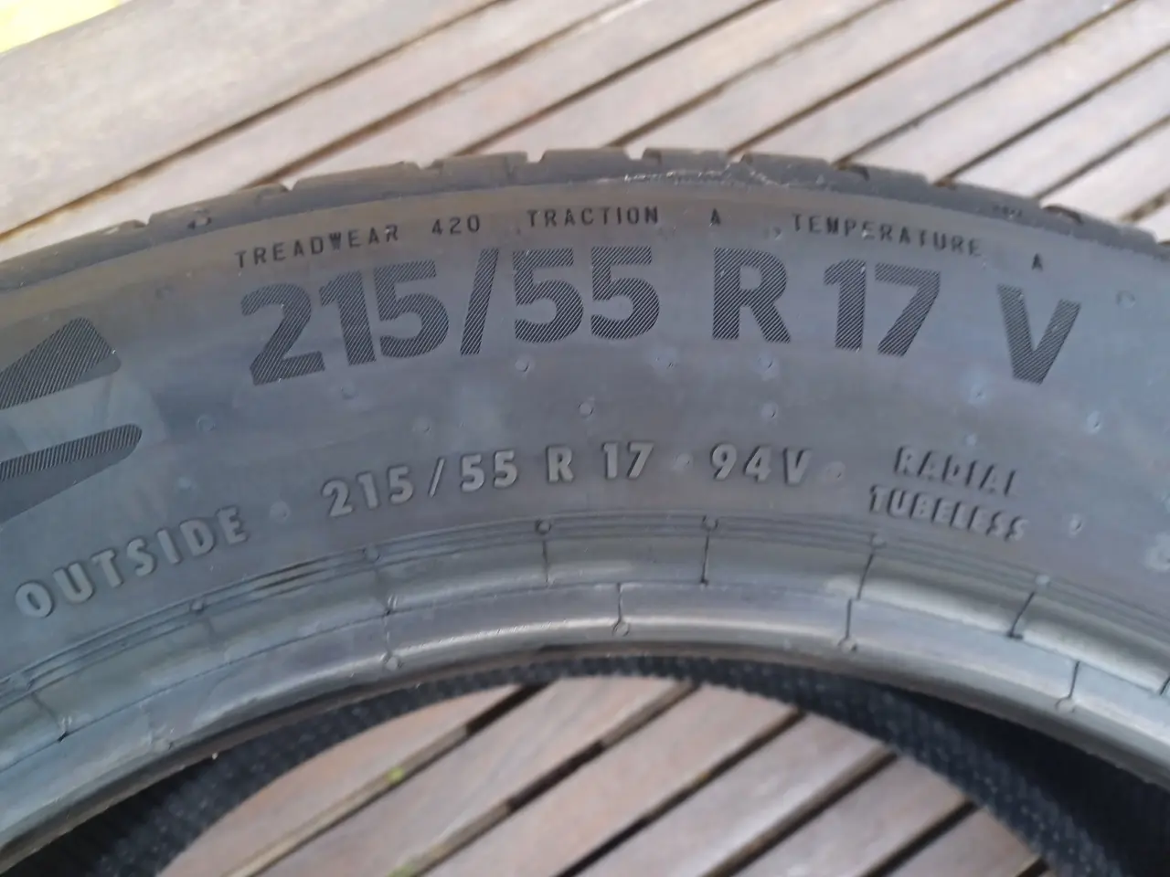 Billede 3 - 4 stk Continental EcoContact 6 Q - 215/55 R17