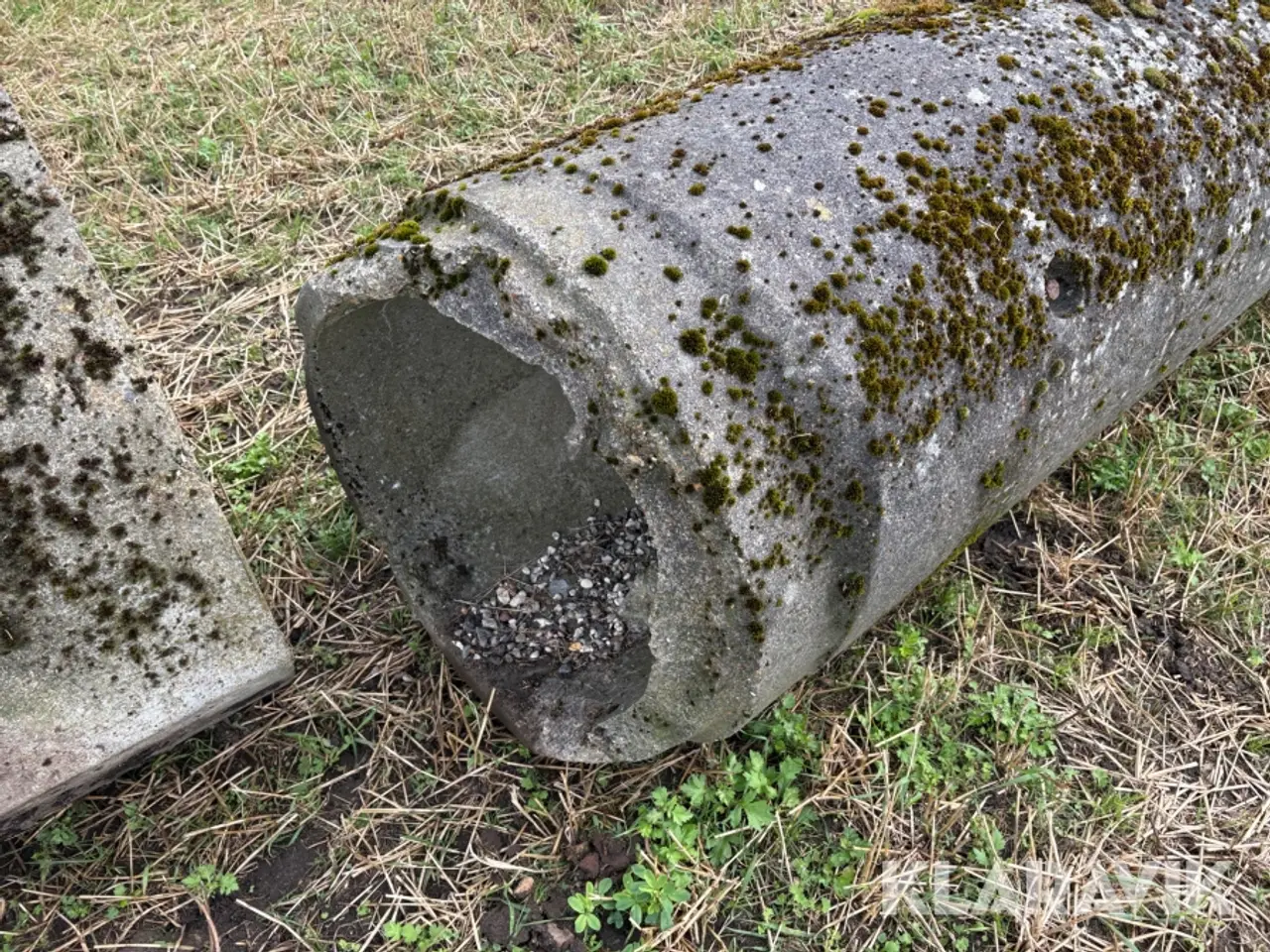 Billede 6 - Betonrør til grøfteoverkørsel 710 cm Ø58 cm 4 Styk