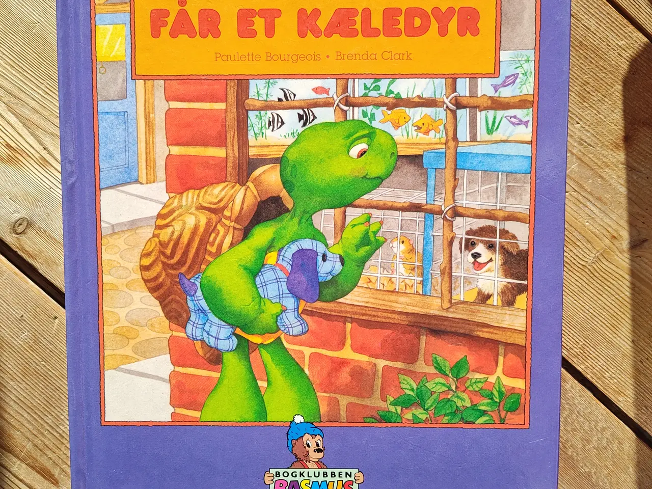 Billede 1 - Morten Skildpadde - Morten får et kæledyr BOG