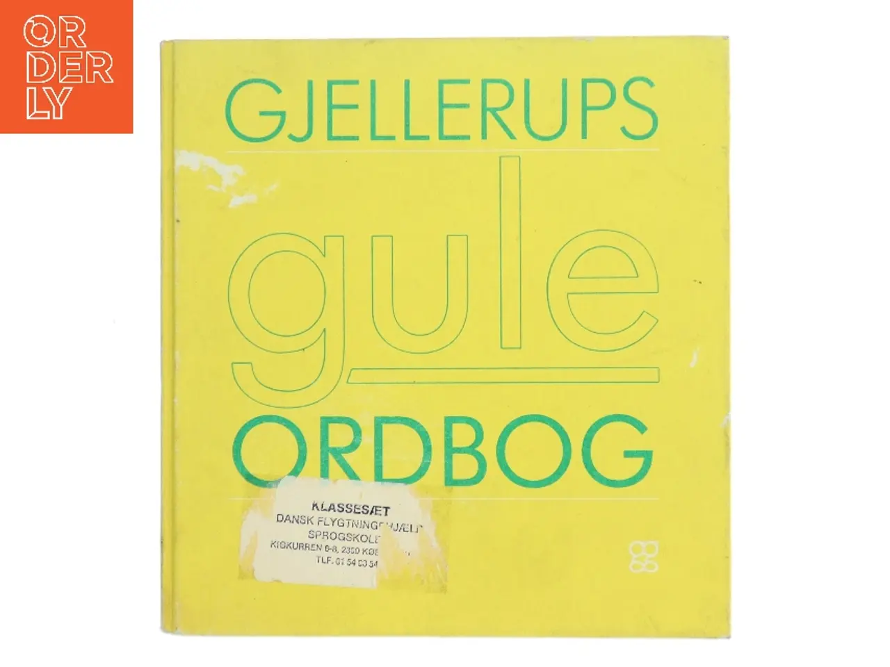 Billede 1 - Gjellerups gule ordbog (Bog)