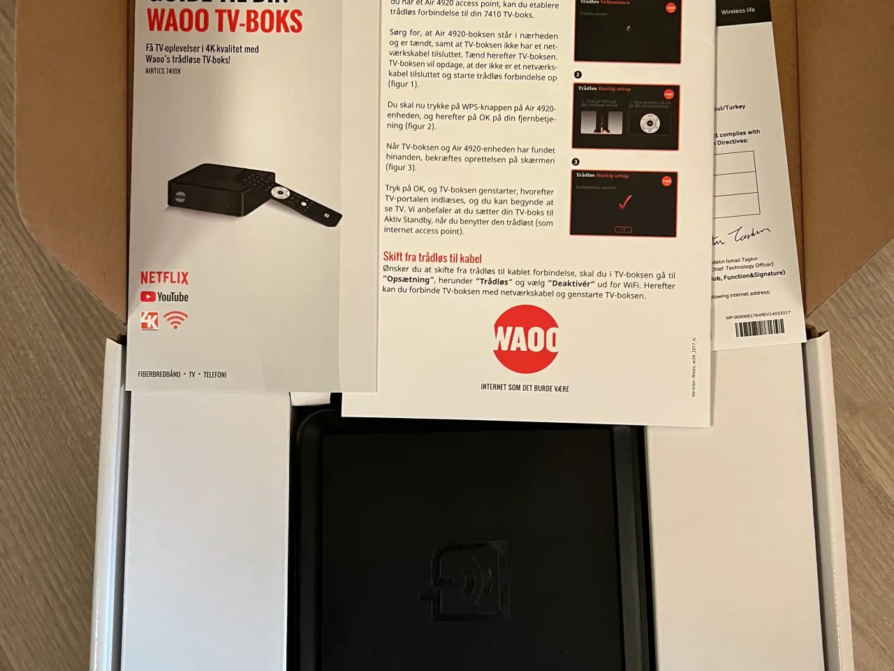 Billede 1 - Waoo tv boks