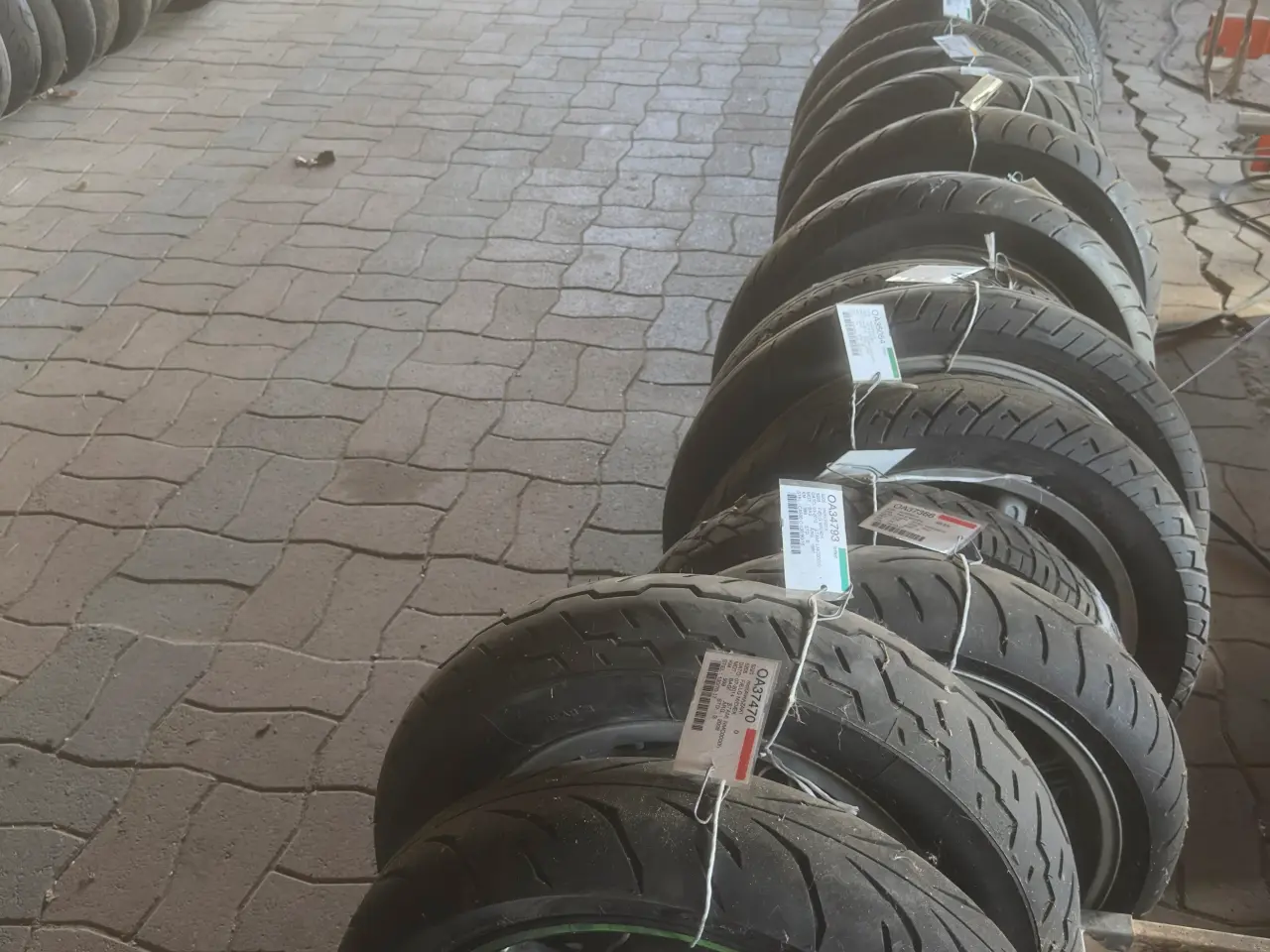 Billede 1 - diverse motorcykel hjul med bremseskiver