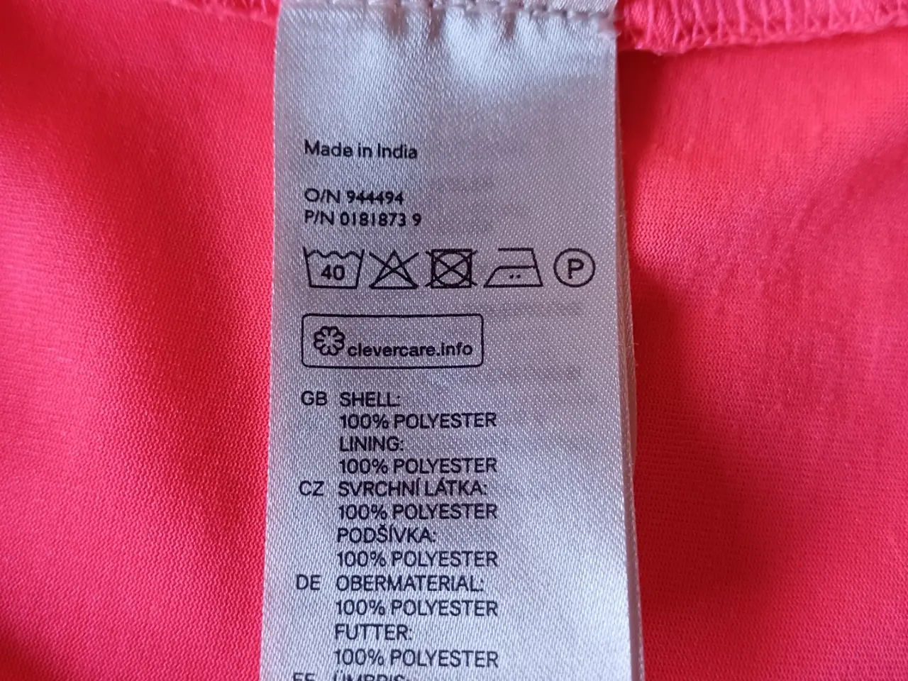 Billede 3 - Rød sommerkjole Divided by H & M str. 42