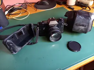 CONTAX CAMERA MED KASSE 