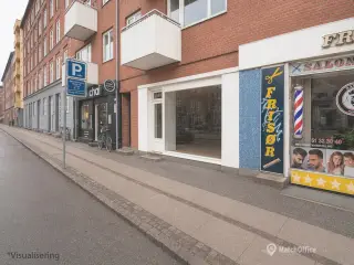 UDLEJES: Nyistandsat butikslejemål på Frederiksberg