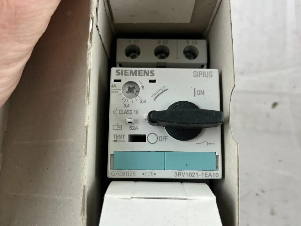 Billede 6 - Siemens 3RV1021‑1EA10 SIRIUS Motor Protection 10
